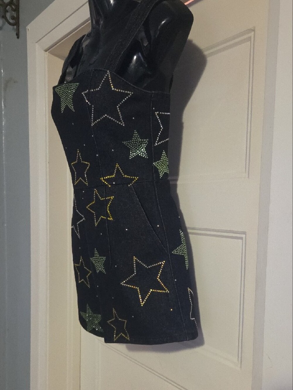 Nasty Gal Black Star Embellished Romper - Picture 5 of 11